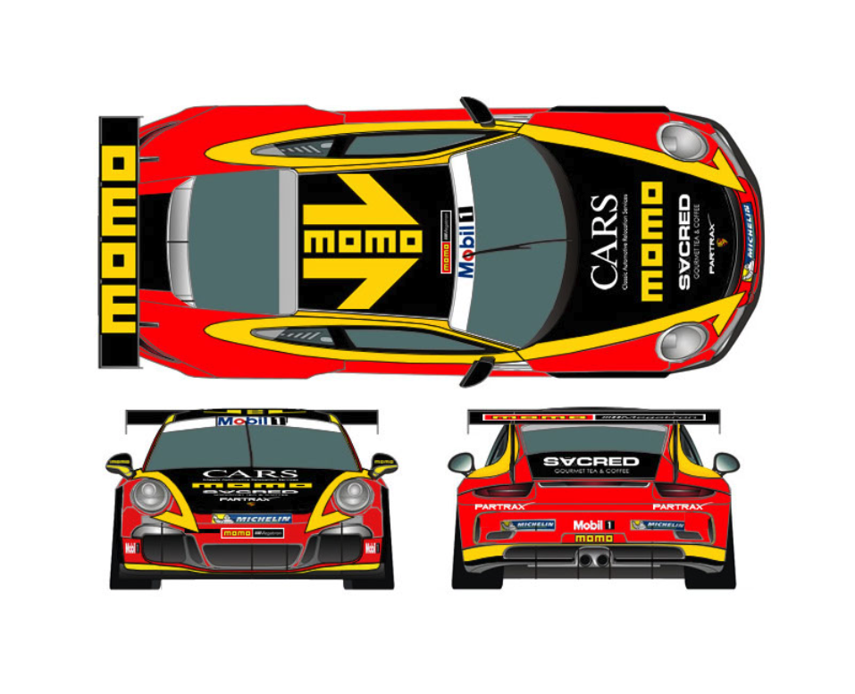 Ben Barker (GB) Porsche Mobil 1 Supercup