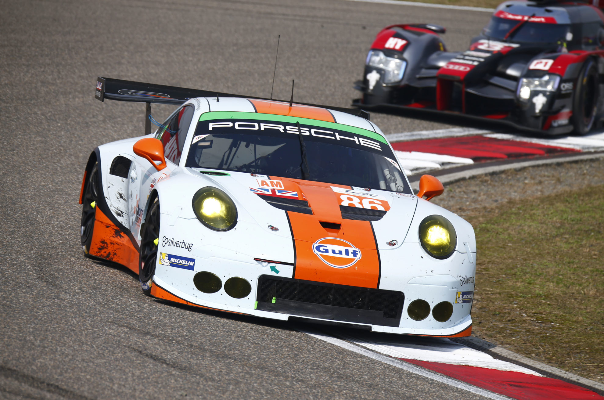 Porsche 911 RSR (86), Gulf Racing: Michael Wainwright, Adam Carroll, Ben Barker