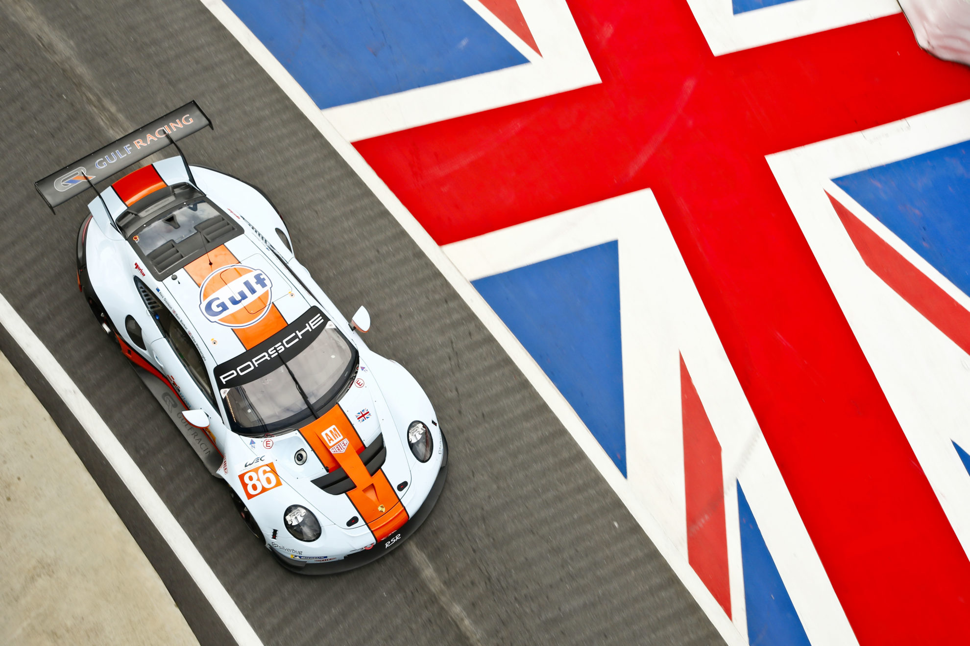 Porsche 911 RSR, Gulf Racing (86), Ben Barker (GB), Alex Davison (AUS), Michael Wainwright (GB),