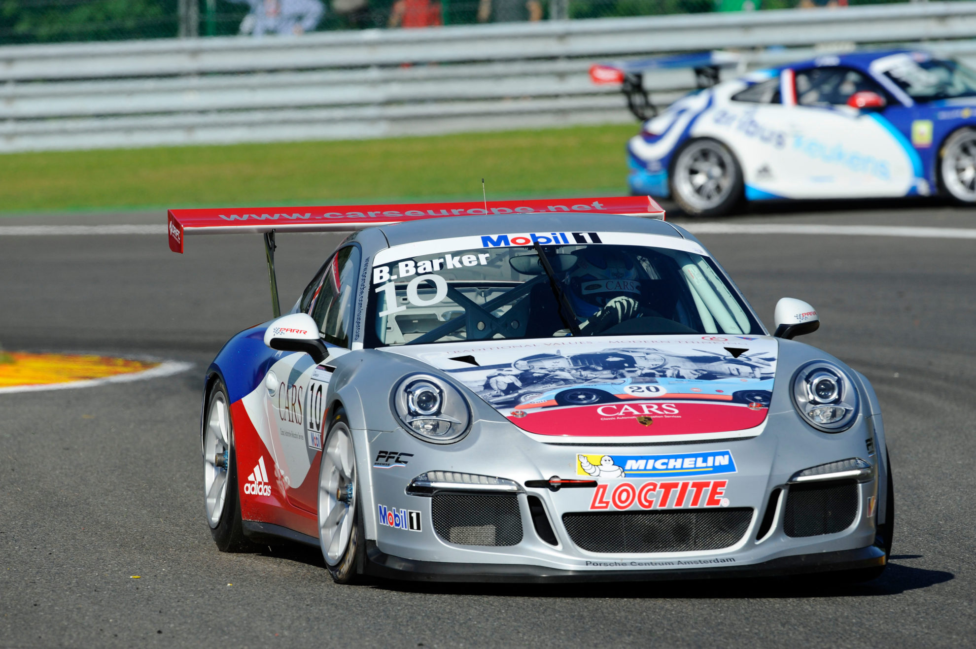Ben Barker, Team Bleekemolen, Porsche Supercup, formula 1 GP, Belgien in Spa, 23.08.2013