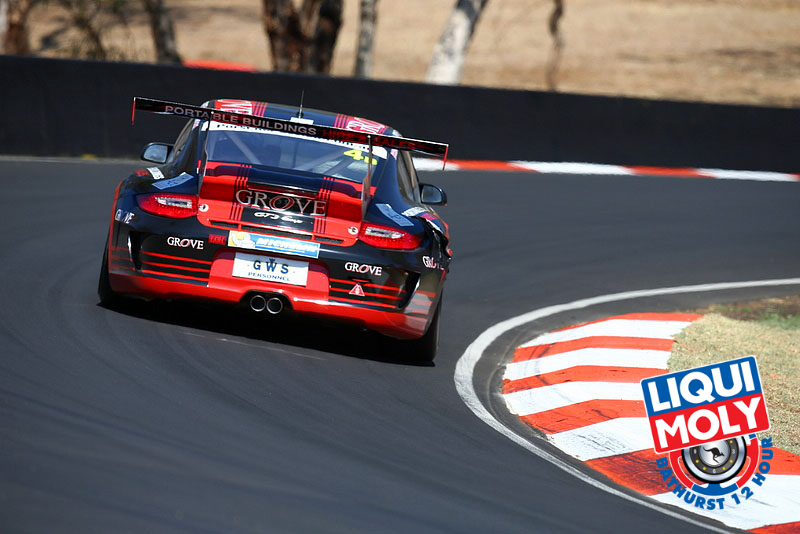Ben barker ban on Bathurst Podium