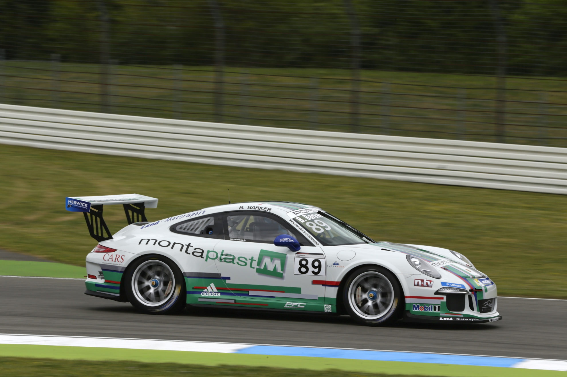 Ben Barker (GB) Porsche Carrera Cup Deutschland - 01 Hockenheimring 2015