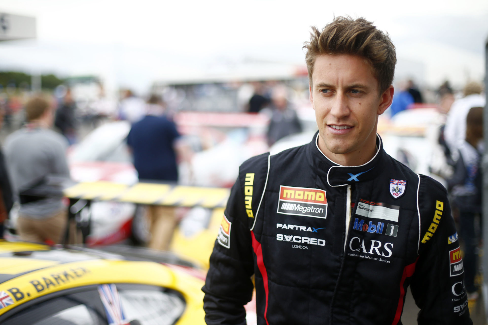 Ben Barker (GB) Porsche Mobil 1 Supercup Silverstone 2015