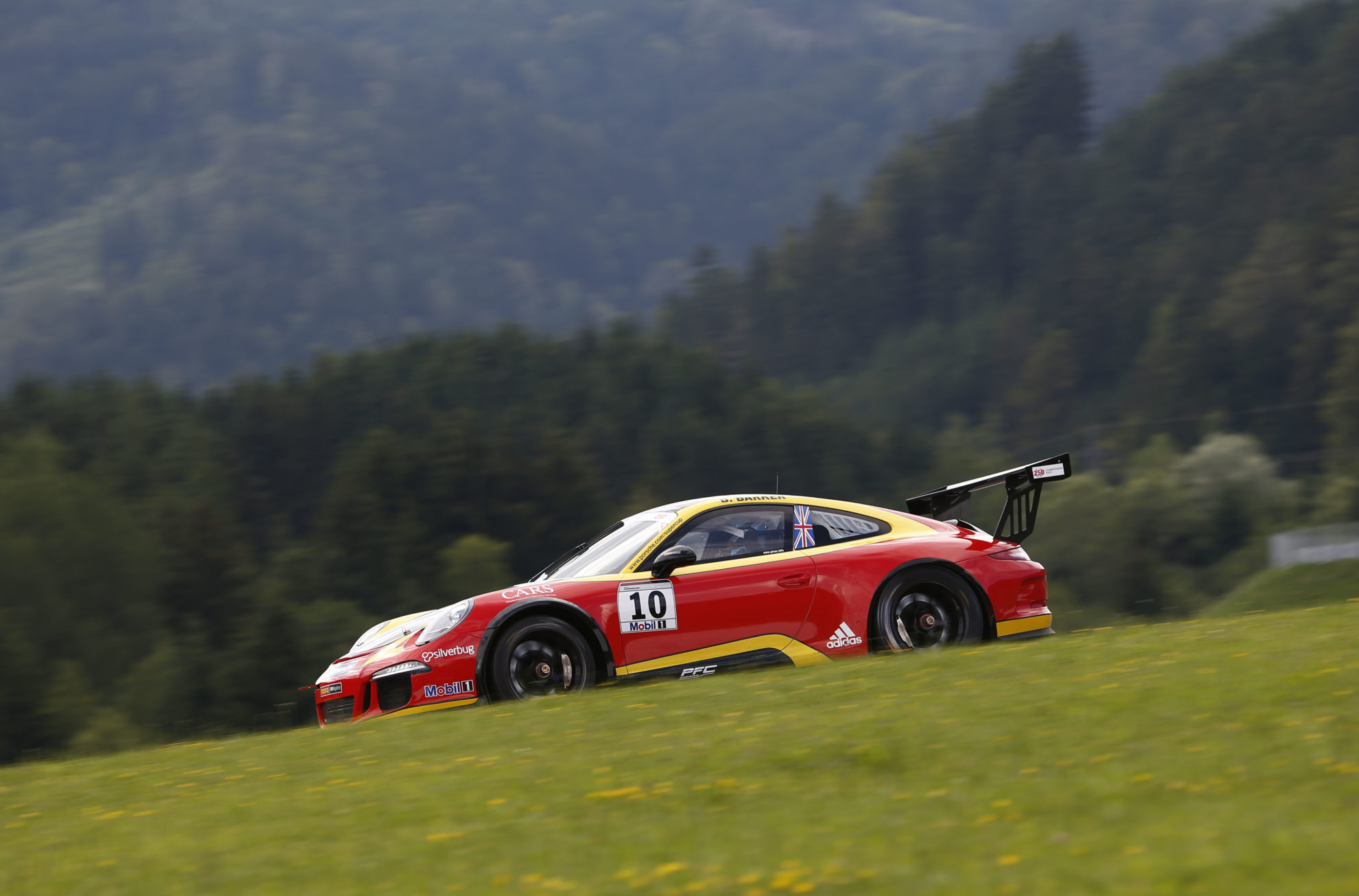 Ben Barker (GB) Porsche Mobil 1 Supercup Spielberg 2016