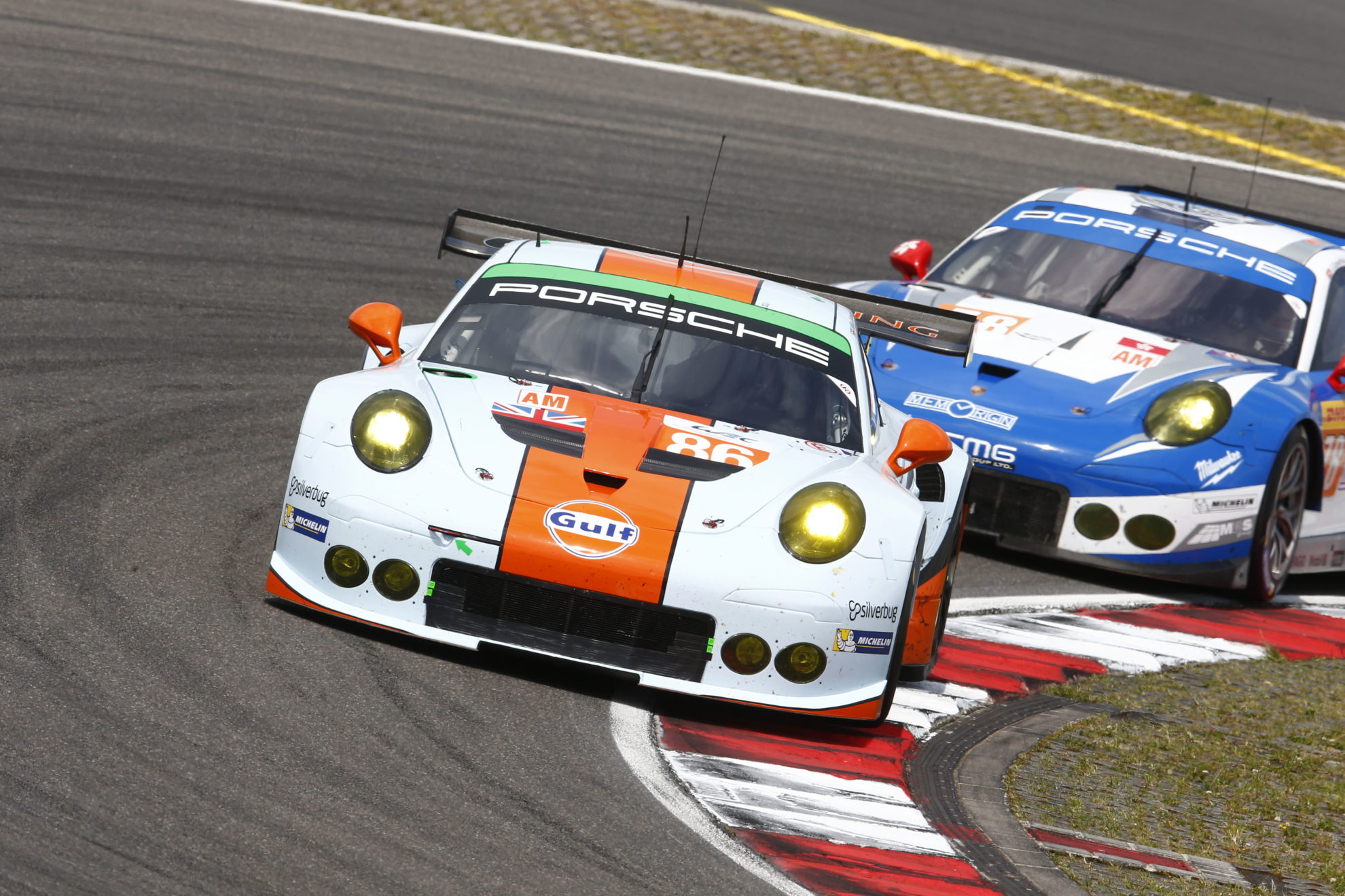 Car # 86 / GULF RACING / GBR / Porsche 911 RSR - WEC 6 Hours of Nurburgring - Nurburgring - Nurburg - Germany
